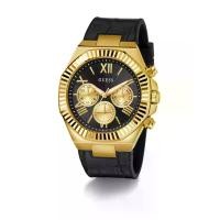 ราคา GUESS นาฬิกา Silicone/Genuine Leather Analog 44 mm GW0791G3 (MKP2088612)