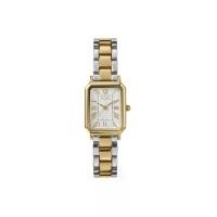 ราคา TIMEX นาฬิกาข้อมือผู้หญิง รุ่น TW2Y01300 สีเงิน/ทอง (MKP2088142)