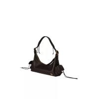 ราคา CHATO STUDIO กระเป๋าสะพายผู้หญิง Mini Cargo Coco Calf ไซส์ S สีดำ S (CDS14048685)