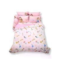 ราคา TULIP ชุดผ้าปูพร้อมผ้านวมเย็บติด 3.5 ฟุต 4 ชิ้น (ทวินไซส์) รุ่น TULIP DELIGHT พิมพ์ดิจิตอล เจ้าหญิงดิสนีย์ ลิขสิทธิ์แท้DLD033 (MKP1943064)