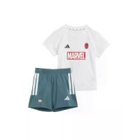 ราคา ADIDAS KIDS ชุดเซ็ตเด็กทารกยูนิเซ็กส์ เสื้อยืด + กางเกงขาสั้น Marvel Spider-Man สีขาว 80 UK (CDS24119764)