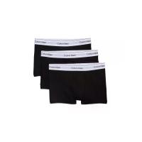 ราคา CALVIN KLEIN กางเกงในผู้ชายแพ็ค 3 ชิ้น Icon Cotton Stretch ทรง Trunk สีดำ M (MKP1951904)