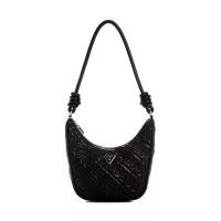ราคา GUESS กระเป๋าผู้หญิง รุ่น QL965818 ADELASIA TOP ZIP SHOULDER BAG - สีดำ One Size (MKP2019375)