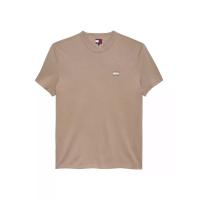 ราคา Tommy Jeans เสื้อยืดผู้ชาย สีน้ำตาล ทรง Regular XL (MKP2055399)