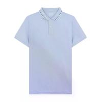 ราคา GIORDANO เสื้อโปโลผู้ชาย Slim Cotton Lycra Polo สีฟ้า Subdued blue XXL (GRMKPPR000168051)