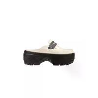 ราคา CROCS รองเท้าลำลองผู้ใหญ่ STOMP LOAFER CLOG - LINEN BLACK M4/W6 US (MKP1750174)