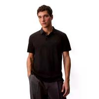 ราคา CALVIN KLEIN เสื้อโปโลแขนสั้นผู้ชาย สีดำ XS (MKP2059649)