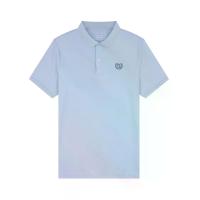 ราคา GIORDANO เสื้อโปโลแขนสั้นผู้ชาย Slim Interlock Polo (Liquid Touch) สีฟ้า Subdued Blue M (MKP2071142)