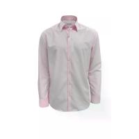 ราคา GUY LAROCHE MENWEAR เสื้อเชิ้ตผู้ชาย คอปก แขนยาว BAB6254P5LP - สีชมพู XL (GRMKPPR000185477)