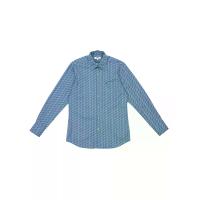 ราคา DAKS เสื้อเชิ้ตผู้ชายแขนยาว Smart Fit สีฟ้าเข้ม M (GRMKPPR000180073)