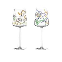 ราคา LUCARIS ชุดเซ็ตแก้วไวน์ 2 ใบ Opal Tiger and Iris 405 มล. สีแดง (CDS24438704)