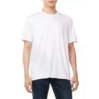 ราคา CALVIN KLEIN เสื้อยืดคอกลมแขนสั้นผู้ชาย Supima Cotton สีขาว XS (MKP1991284)