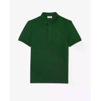 ราคา LACOSTE เสื้อโปโลผู้ชายลาคอสท์ Smart Paris ผ้าคอตตอนยืด สีเขียว 4 (MKP1689640)