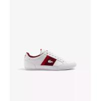 ราคา LACOSTE รองเท้าผ้าใบผู้ชายลาคอสท์ Chaymon สีขาว 11 UK (MKP2092126)