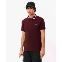 ราคา LACOSTE เสื้อโปโล Lacoste Movement ปกเเจ๊คการ์ด สีแดง 5 (MKP2084754)