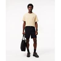 ราคา LACOSTE กางเกงขาสั้นลาคอสท์ ผ้าคอตตอนป๊อปลิน ขอบเอวยางยืด ทรงหลวม สีน้ำเงิน 4 (GRMKPPR000189697)