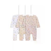 ราคา MARKS & SPENCER KIDS ชุดเซ็ตบอดี้สูทเด็กเล็กผู้ชาย Pure Cotton Dinosaur 3 ชิ้น สี Calico Mix 3-6 Month (GRCDS11525050260)