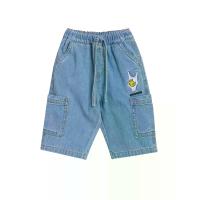 ราคา SANRIO กางเกงคาร์โก้เด็กเล็กผู้ชาย Gudetama สีเดนิม 85 JP (GRCDS54525070220)
