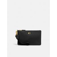 ราคา COACH กระเป๋าคล้องมือ Small Wristlet สีดำ One Size (MKP1512448)