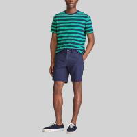 ราคา POLO RALPH LAUREN กางเกงขาสั้น 8-Inch Stretch Straight Fit Chino Short รุ่น MNPOSHO14G20211 สีน้ำเงิน 34 (MKP0879602)