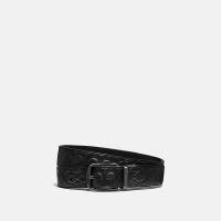 ราคา COACH เข็มขัดรุ่น Harness Buckle Cut To Size Reversible Belt, 38 Mm สีดำ One Size (MKP1426330)