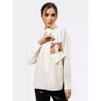 ราคา AMASS ME เสื้อเชิ้ตผู้หญิงแขนยาว Rainbow Peaks สีรุ้ง L (MKP1633162)