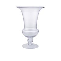 ราคา CENTRAL HOME แจกันแก้วปากบานมีฐาน 20 x 26.5 ซม. สีโปร่งแสง 26.5 cm (CDS18335156)