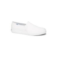 ราคา KEDS รองเท้าผ้าใบ รุ่น Double Decker Leather สีขาว 6 US (MKP1489397)