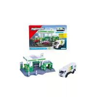 ราคา MAJORETTE ชุดเซ็ตของเล่นยานพาหนะ Petrol Station bp 2 ชิ้น สีขาว/เขียว (CDS24304764)
