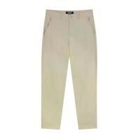 ราคา GIORDANO กางเกงขายาวผู้ชาย Regular Stretch Khaki Pants สีกากี Crockery 32 EU (GRMKPPR000166340)