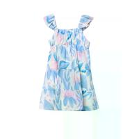 ราคา SFERA KIDS ชุดเดรสเด็กโตผู้หญิง Floral Print สีฟ้า 4 EU (CDS21001666)