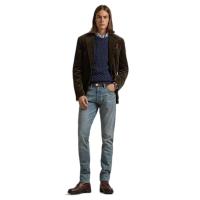 ราคา POLO RALPH LAUREN กางเกงยีนส์ผู้ชาย-Sullivan Slim Stretch Jean รุ่น MNPODNM10920355-สีฟ้า 30/32 (MKP1877159)