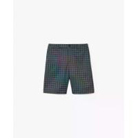 ราคา LACOSTE กางเกงขาสั้นลาคอสท์ รุ่น Golf ลายตาราง แห้งไว สีน้ำเงิน 44 EU (MKP2089616)