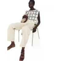 ราคา SFERA กางเกงขายาวผู้หญิง Cotton สี Off White 36 EU (GRCDS54825060024)