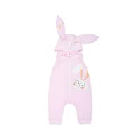 ราคา AUKA ชุดหมีแขนกุดมีเท้ามีหมวก Big Rabbit สีชมพู 50 (GRMKPPR000081442)