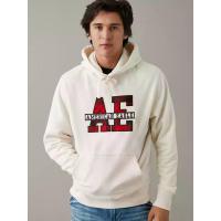 ราคา AMERICAN EAGLE เสื้อกันหนาวผู้ชาย 2156 HERITAGE FLEECE 2ND GRAPHIC HOODIE สี ครีม M (MKP1644033)