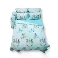 ราคา TULIP ชุดผ้าปูพร้อมผ้านวมเย็บติด 6 ฟุต 6 ชิ้น (คิงไซส์) รุ่น TULIP DELIGHT พิมพ์ดิจิตอล เจ้าหญิงดิสนีย์ ลิขสิทธิ์แท้ DLD029 (MKP1851328)