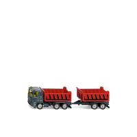 ราคา SIKU โมเดลรถเหล็ก รุ่น Dumper And Tipping Trailer สีแดง (CDS19543833)