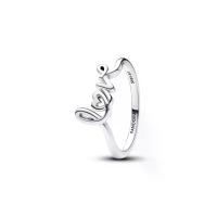ราคา PANDORA แหวน Pandora Love sterling silver ring 56 (MKP1633184)
