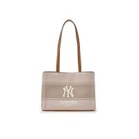 ราคา MLB กระเป๋าสะพายไหล่ ยูนิเซ็กส์ Varsity Lettering Logo Canvas Shoulder Bag รุ่น 3ABQB015N 50CRS สีครีม FREE SIZE (GRMKPPR000164530)