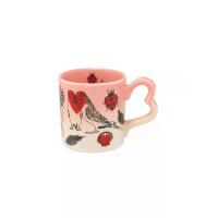 ราคา Cath Kidston แก้ว Love Mug ลาย Shape my Heart สีชมพู (MKP1520974)