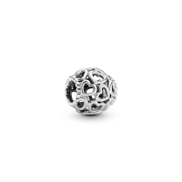 ราคา PANDORA ชาร์ม Pandora Openwork Hearts, Open Your Heart Silver Charm Free Size (MKP1627699)
