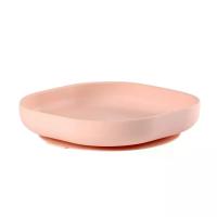 ราคา BEABA จานซิลิโคนก้นดูด สีชมพูอ่อน (MKP0334453)