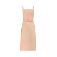 ราคา ASV (RS25)เดรสผู้หญิง สายเดี่ยว อัดพลีทด้านหลัง สีพีช M (GRMKPPR000163186)