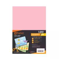 ราคา ELEPHANT กระดาษการ์ดสี ตราช้าง A4 120แกรม 100แผ่น/แพ็ค สีชมพู (MKP2004145)