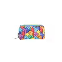 ราคา LeSportsac กระเป๋าเครื่องสำอางใบเล็ก รุ่น Rectangular Cosmetic สี Tetromino. City Blocks/Turq One Size (MKP2096366)