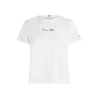 ราคา TOMMY HILFIGER เสื้อยืดผู้หญิง สีขาว ทรง Regular M (MKP2054947)