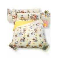 ราคา TULIP ชุดผ้าปูพร้อมผ้านวมเย็บติด 5 ฟุต 6 ชิ้น (ควีนไซส์) รุ่น TULIP DELIGHT พิมพ์ดิจิตอล ลายหมีพูห์ ลิขสิทธิ์แท้ DLD025 (MKP1943057)