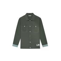 ราคา Moo [MOO 5/25] เสื้อเชิ้ตแขนยาว ผ้าคอตตอน 2 กระเป๋า ตกแต่งดีเดลปักอาร์มลวดลาย "Tennis Club" ที่ชายเสื้อ แต่งปลายแขนด้วยผ้าลายทาง แต่งกระดุมหน้า สีเขียว M (GRMKPPR000190414)