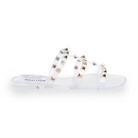 ราคา POLO CLUB รองเท้าแตะแบบสวม ส้นแบน 0.5 นิ้ว เปิดหน้า สีเงิน รุ่น JL-2769 39 (GRMKPPR000012629)